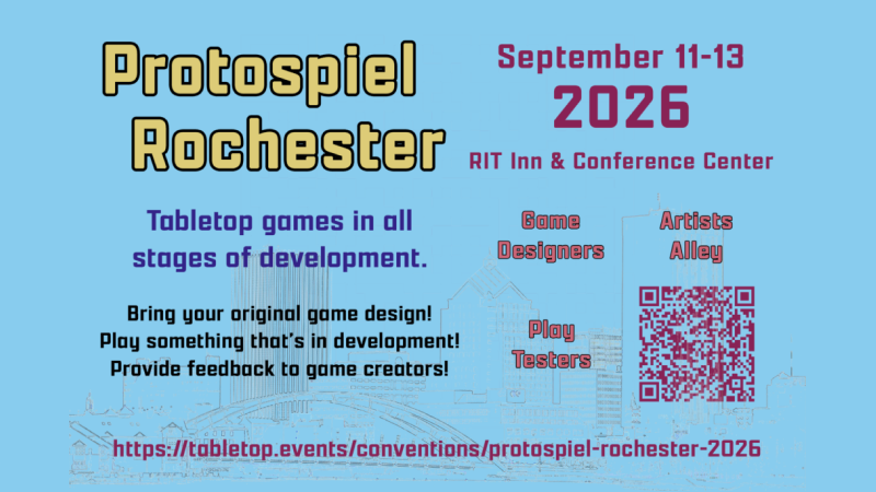 Protospiel Rochester 2026