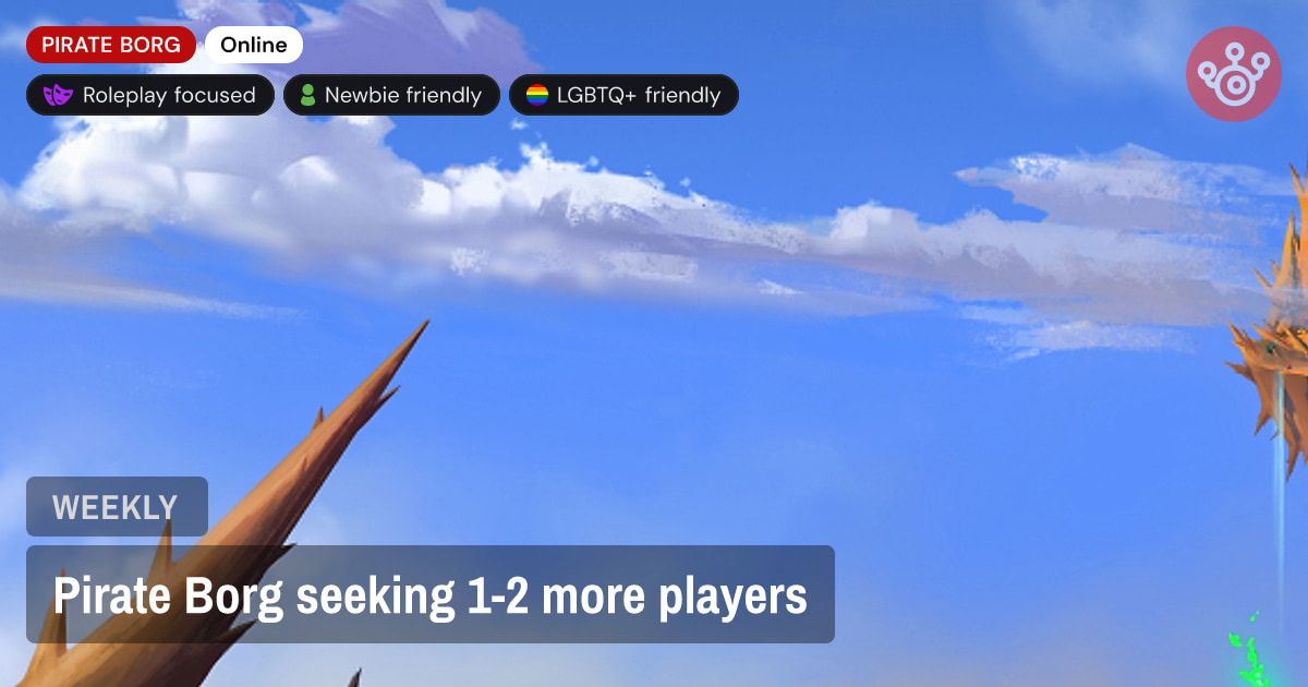 Pirate Borg seeking 1-2 more players