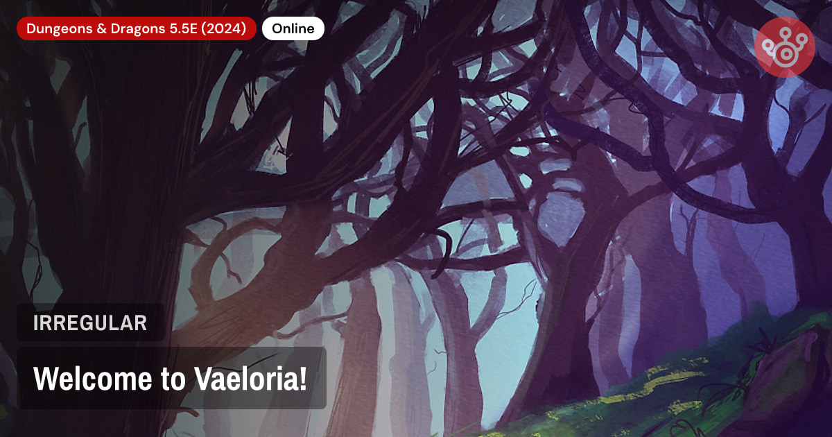 Welcome to Vaeloria!