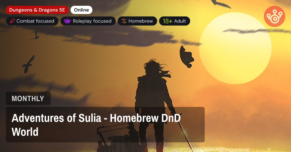 Adventures of Sulia - Homebrew DnD World